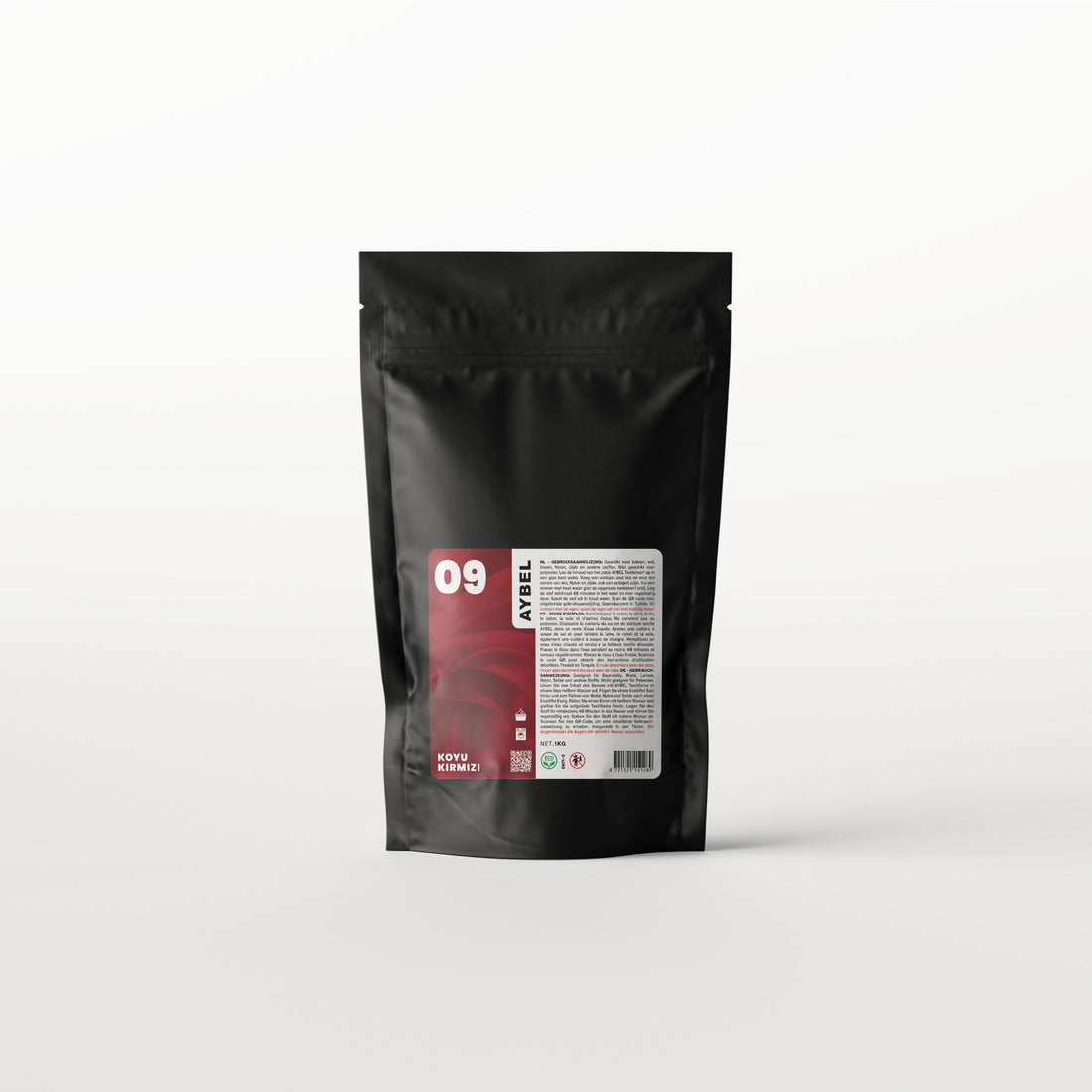 Boja za Tekstil Sötétvörös