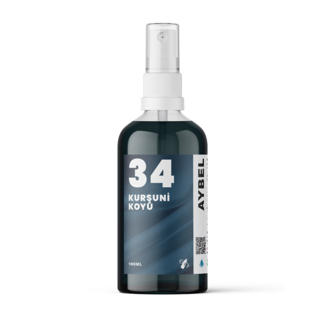 Spray de tinta para tecido antracite