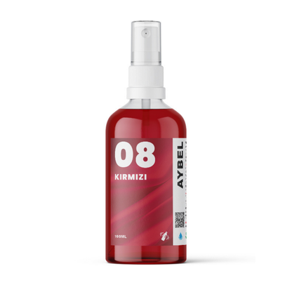 Spray de tinta para tecido vermelho rubi