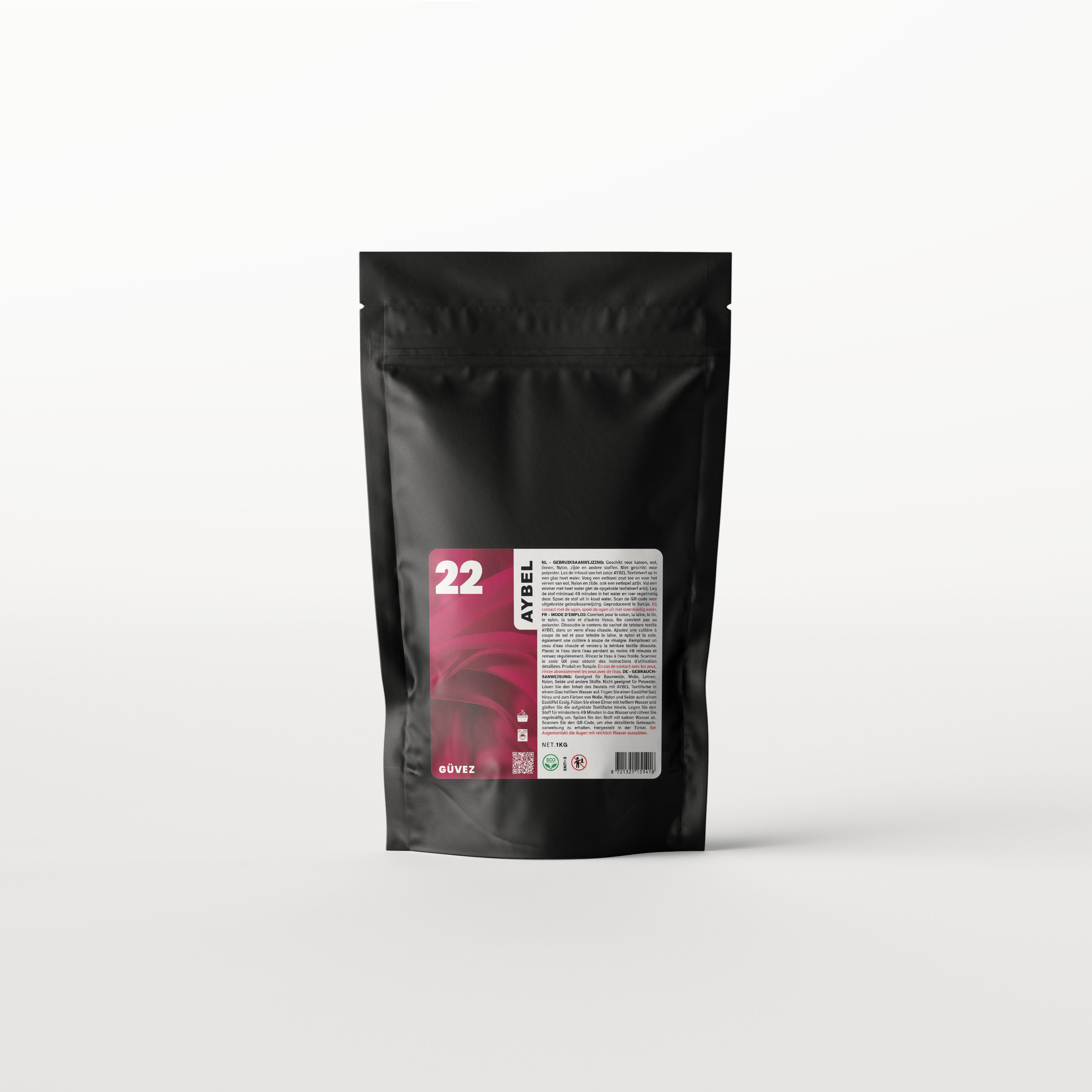 Textielverf Bordeaux Rood
