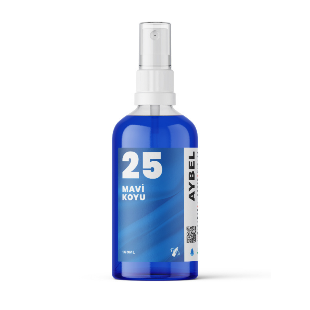 Spray de tinta para tecido azul celeste