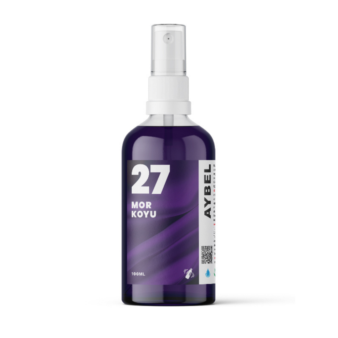 Spray de teinture pour tissu violet foncé