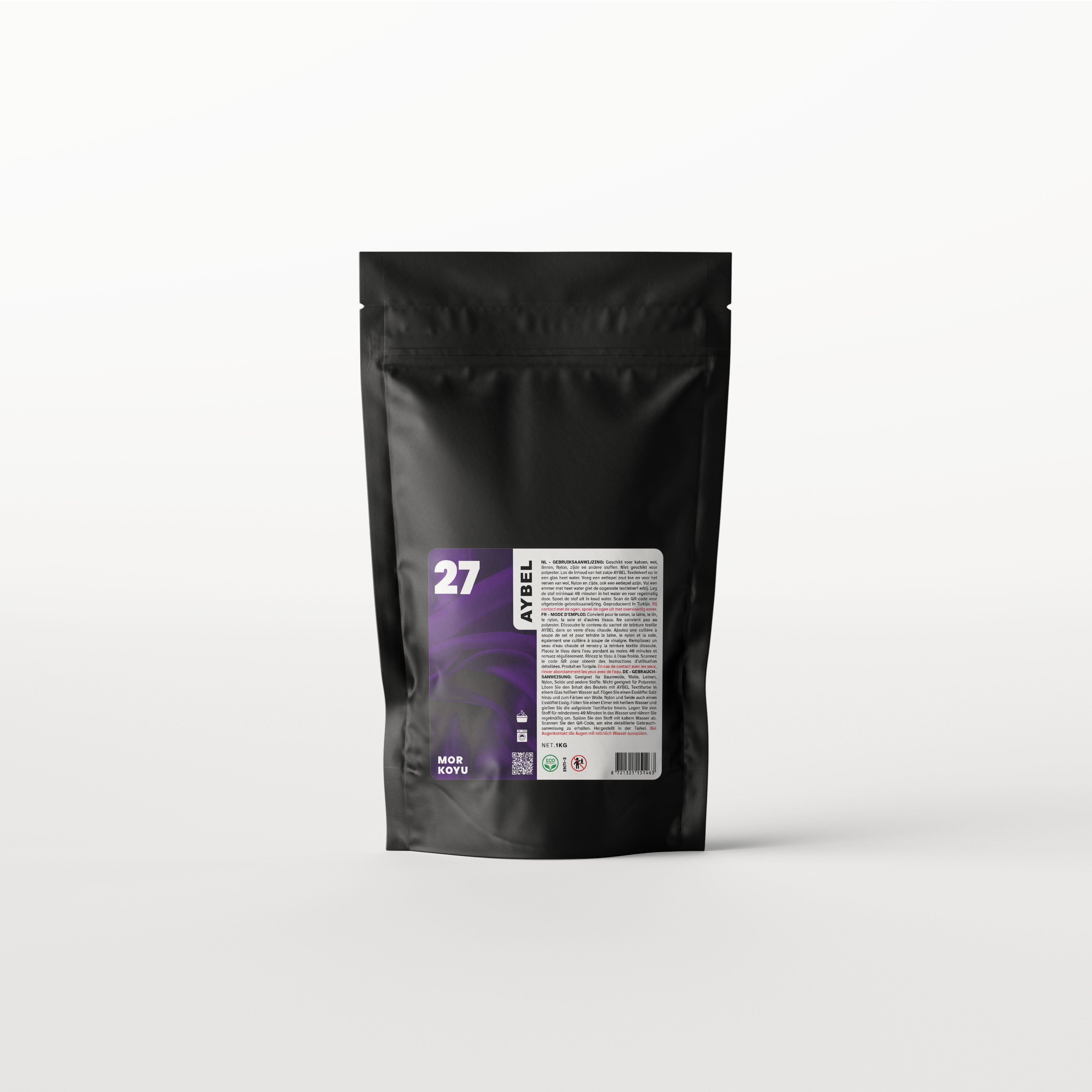 Textilfarbe Dunkelviolett