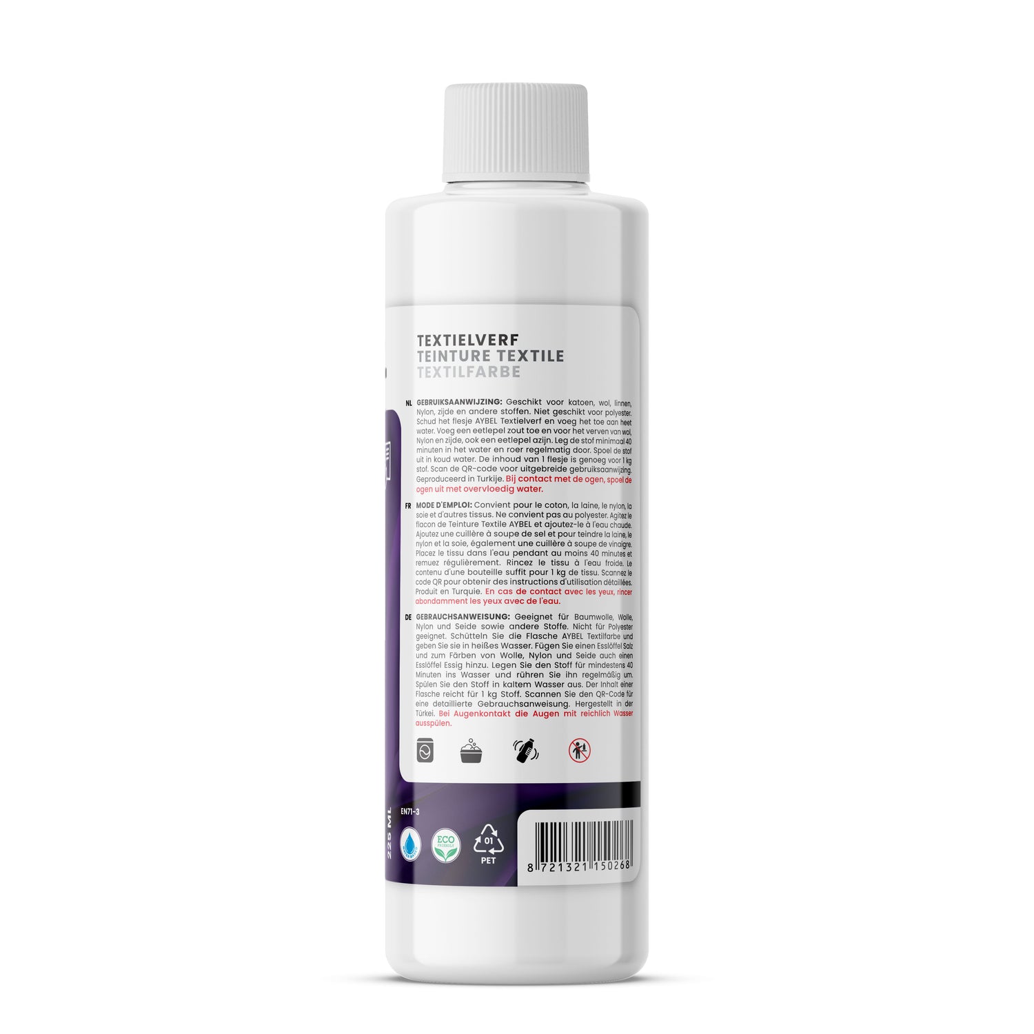 Textilfarbe Dunkelviolett