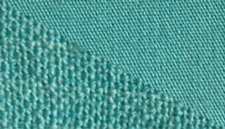 Fabric swatch dyed in mint green, demonstrating the vibrant color achieved with our dye on different fabrics